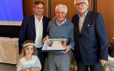 Homenaje de la Federación Andaluza de Golf a Juan Quirós