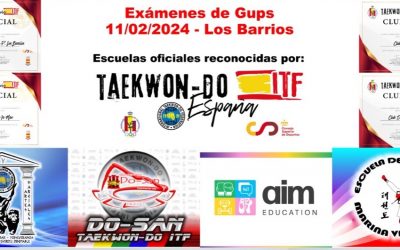 Más de 60 alumnos del Club Deportivo Do-San de Taekwon-Do ITF promocionan de grado en Los Barrios