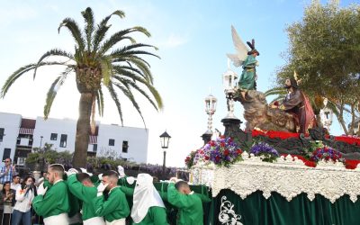 Mañana, Lunes Santo, procesión de Oración del Huerto, que estrena paso del Cristo