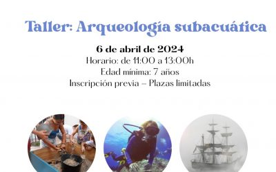 Programado un taller de “Arqueología subacuática”