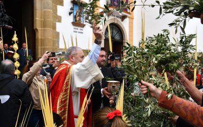 Solemne Procesión de Palmas y Olivos en San Roque Ciudad