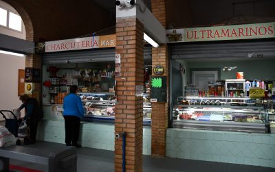 Instalación de cámaras de seguridad en el Mercado Diego Ponce