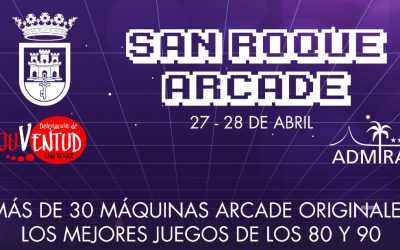 Los mejores juegos de recreativas de los años 80 y 90, este fin de semana con San Roque Arcade