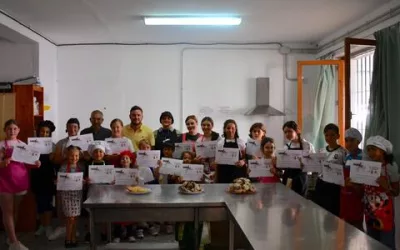 Finaliza el último “Sanrochef Junior”, iniciativa que el próximo año abarcará todo un curso