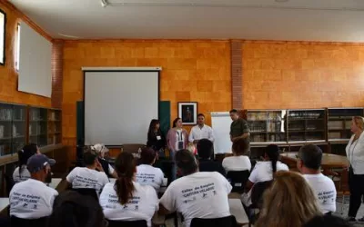 El Club del Trabajo asesora a alumnos de un Taller de Empleo en el Acuartelamiento Cortijo Buenavista