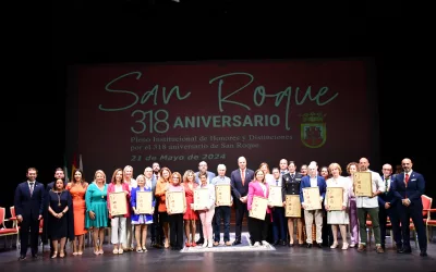 San Roque rinde homenaje a ciudadanos ilustres por el 318 Aniversario de la Ciudad