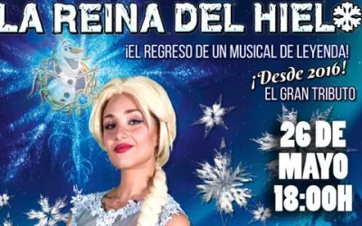 El domingo, “La reina del hielo” en el Teatro Juan Luis Galiardo