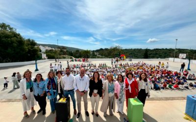 Distintas actividades en el CEIP Santa María Coronada para celebrar el Día de Europa