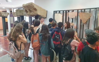 Cultura y Turismo organizan una visita al Museo Carteia para 90 estudiantes algecireños