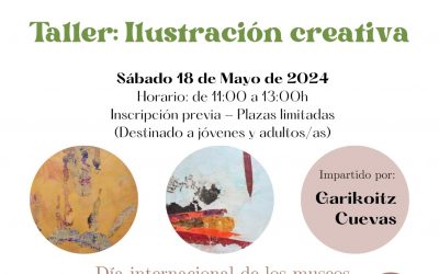 Taller de Ilustración Creativa en el Centro de Arte Contemporáneo el sábado 18 de mayo