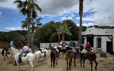 Celebrada la VI Concentración de caballos de la Oración del Huerto