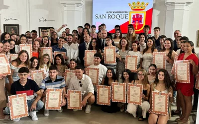 Homenaje a los 72 alumnos sanroqueños de Bachillerato y FP que han logrado la Excelencia Académica