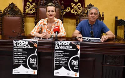 El viernes 5 de julio, 6ª Noche Flamenca en el Barrio Alto de Estación