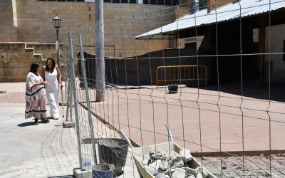 Mejoras en el acerado del recinto ferial El Ejido