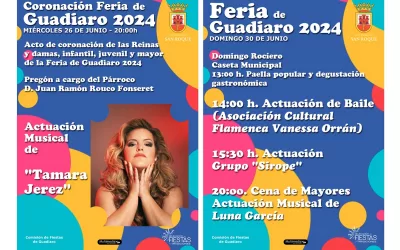 Mañana miércoles comienza, con el acto de Coronación, la Feria de Guadiaro