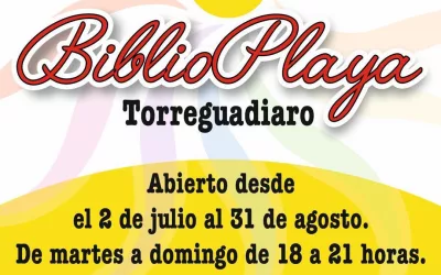 Vuelve a la playa de Torreguadiaro la BiblioPlaya