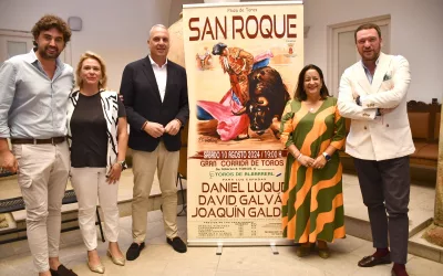 Presentado el cartel del festejo taurino de la Feria Real, con Daniel Luque, David Galván y Joaquín Galdós