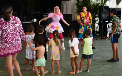 Los pequeños de Torreguadiaro disfrutan de una animada Fiesta Infantil