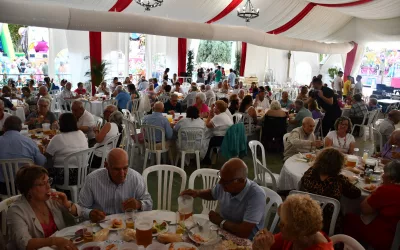 Animada cena de feria en homenaje a los mayores de Guadiaro