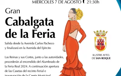 La Feria Real continúa hoy, miércoles, con la Cabalgata y mañana con la Fiesta Infantil