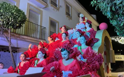 La Cabalgata rebosa diversión en las calles de San Roque