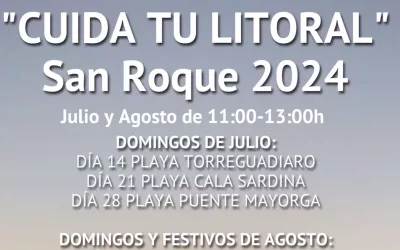 Última cita de “Cuida tu litoral”, este domingo en Torreguadiaro