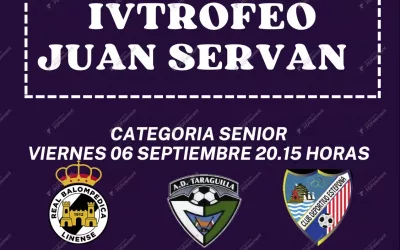 El IV Trofeo Juan Serván de fútbol se desarrolla la semana próxima