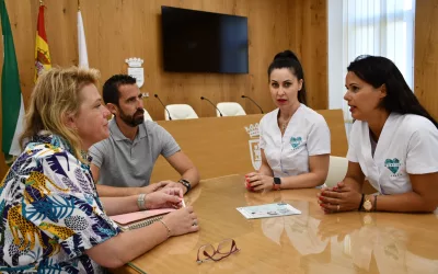 Reunión con Diamond Nursing Cares, una empresa privada sanroqueña de atención sanitaria a domicilio