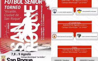 Este miércoles comienza el Torneo Alcalde de San Roque con el partido entre el Recreativo Puente y el Guadiaro