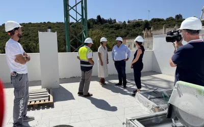 Visita a las 10 viviendas protegidas que promueve Emroque en Guadiaro