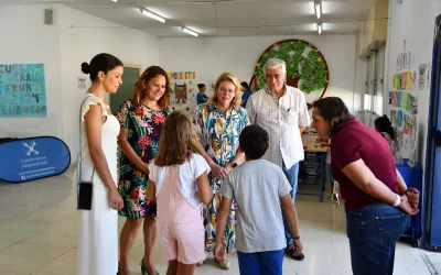 Visita al Campamento de Verano de Puente Mayorga
