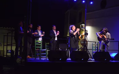 Buen flamenco en el segundo de los actos previos de la V Bienal de Arte Flamenco Canela de San Roque