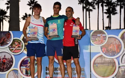 Andrew Gordon y Nicky Macedo ganadores del Triatlón Supersprint