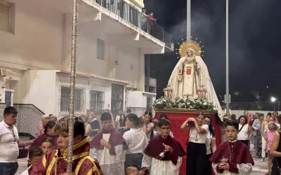 Los Olivillos arropa a Nuestra Señora de La Merced