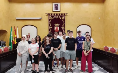 Alumnos del IES Hostelería realizan una visita turística