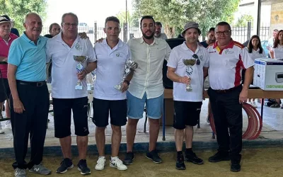 Petanquistas sanroqueños campeones del Trofeo de Petanca “Ciudad de Sevilla”