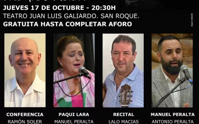Arte sanroqueño y una conferencia en la cita de este jueves en la V Bienal Canela de San Roque