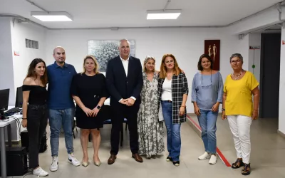 Visita al programa Eracis +, que se desarrollará en Puente Mayorga hasta 2028