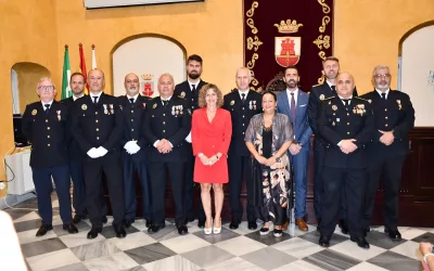 Entregados diez reconocimientos a integrantes de la Policía Local con motivo de los Ángeles Custodios