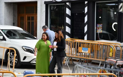 Visita a las obras de la calle Velázquez