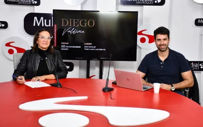 Diego Valdivia, que actúa el viernes en el Galiardo, habla de su espectáculo en Canal San Roque