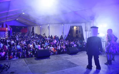 Gran asistencia a la Fiesta Infantil organizada en la carpa de la Alameda Alfonso XI