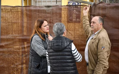 Iniciado el montaje del Belén Viviente de Puenre Mayorga