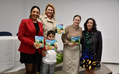 Presentación del libro infantil “Pepe y Dino” en Pueblo Nuevo