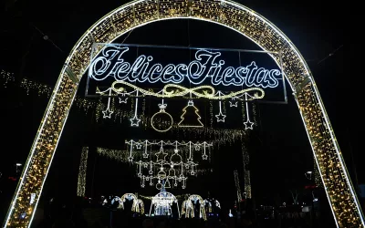 San Roque brilla con el Encendido del Alumbrado Extraordinario de Navidad