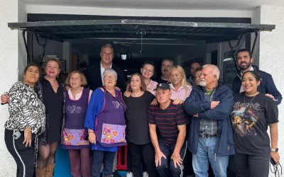 El alcalde visita Apoyo Mutuo y agradece la ayuda a los afectados de la DANA
