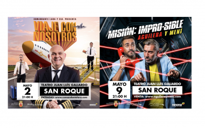 Dos espectáculos en mayo para el IV Festival de Monólogos “Primavera del Humor”