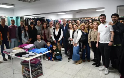 Apoyo municipal a la nueva andadura de “La tienda de Toñi”, en la Estación