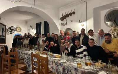 Comida navideña del CD San Roque