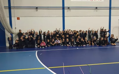 Convivencia de alumnos del Club de Gimnasia Rítmica